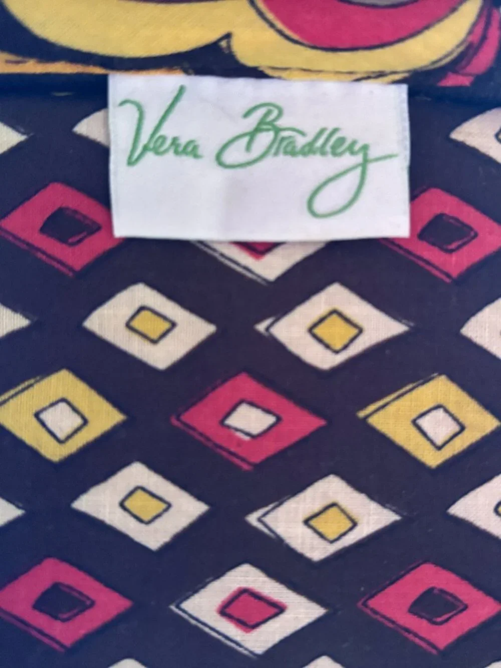 Vera Bradley Hardcase Laptop Bag Vintage